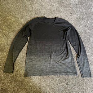 Lululemon Men's Multi Gray Long Sleeve Size L